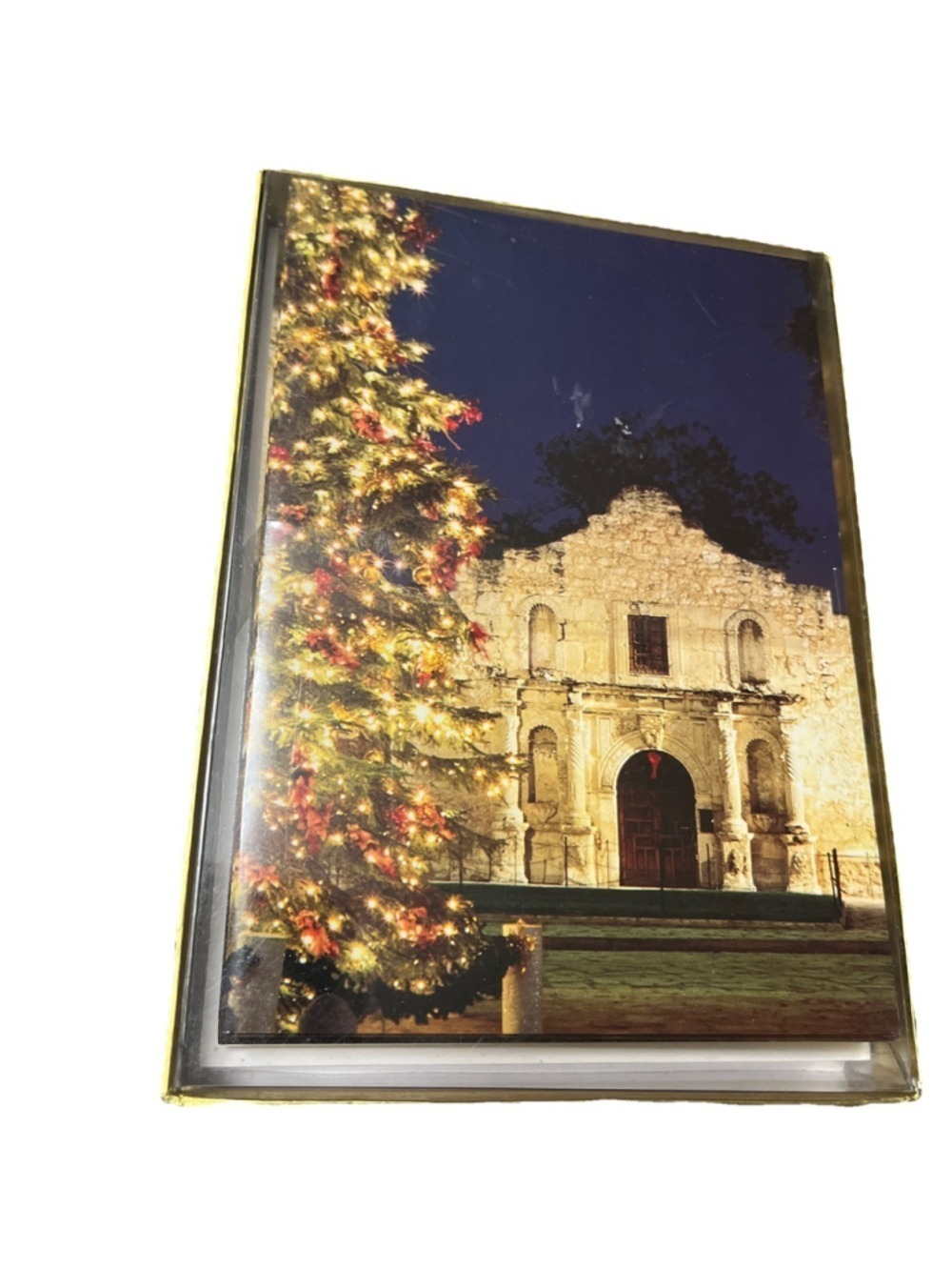 Vtg Smith Southwestern Boxed Christmas Cards Texas The Alamo Tree 30 Ct 2 Boxes